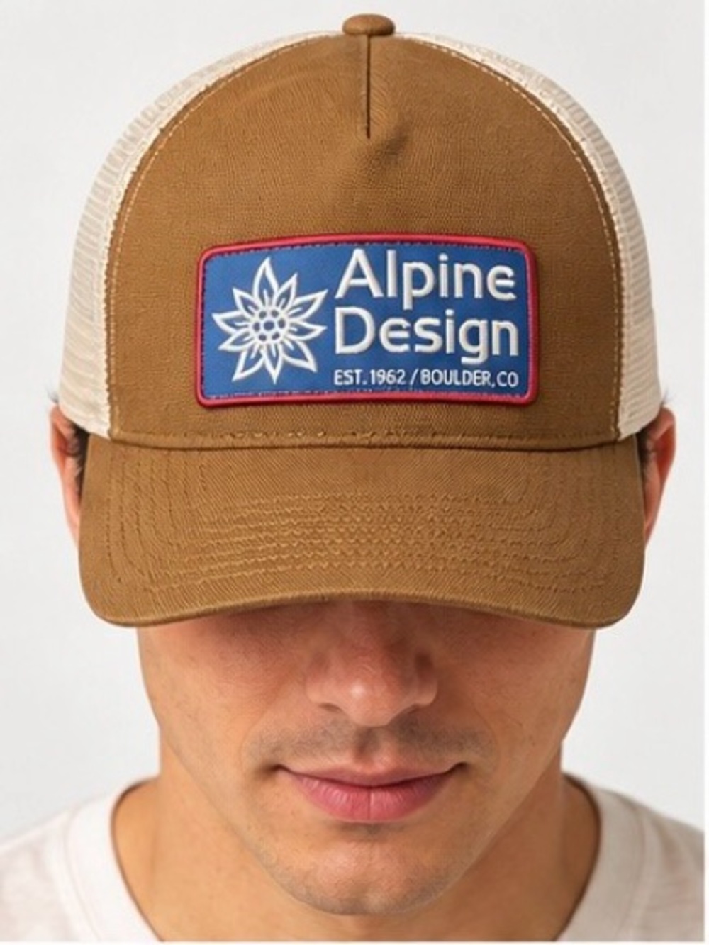 Alpine Design Men's Mesh Back Trucker Hat
Dark Khaki Snapback OSFA Outdoor Cap